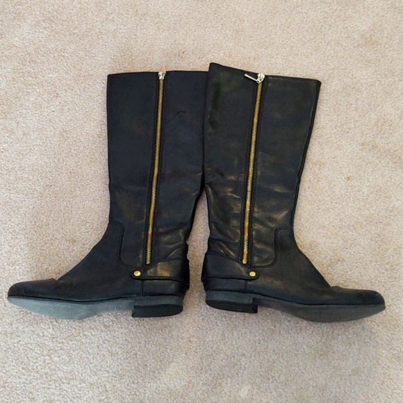 Black winter boots leather - Picture 1 of 3